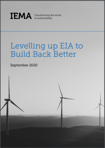 Levelling up EIA to BBB Front Cover Sept 2020